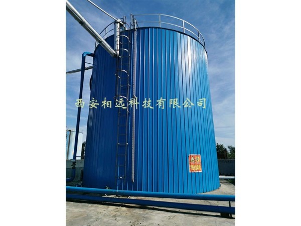 陜西寶雞某化工廠浮標(biāo)液位計安裝圖