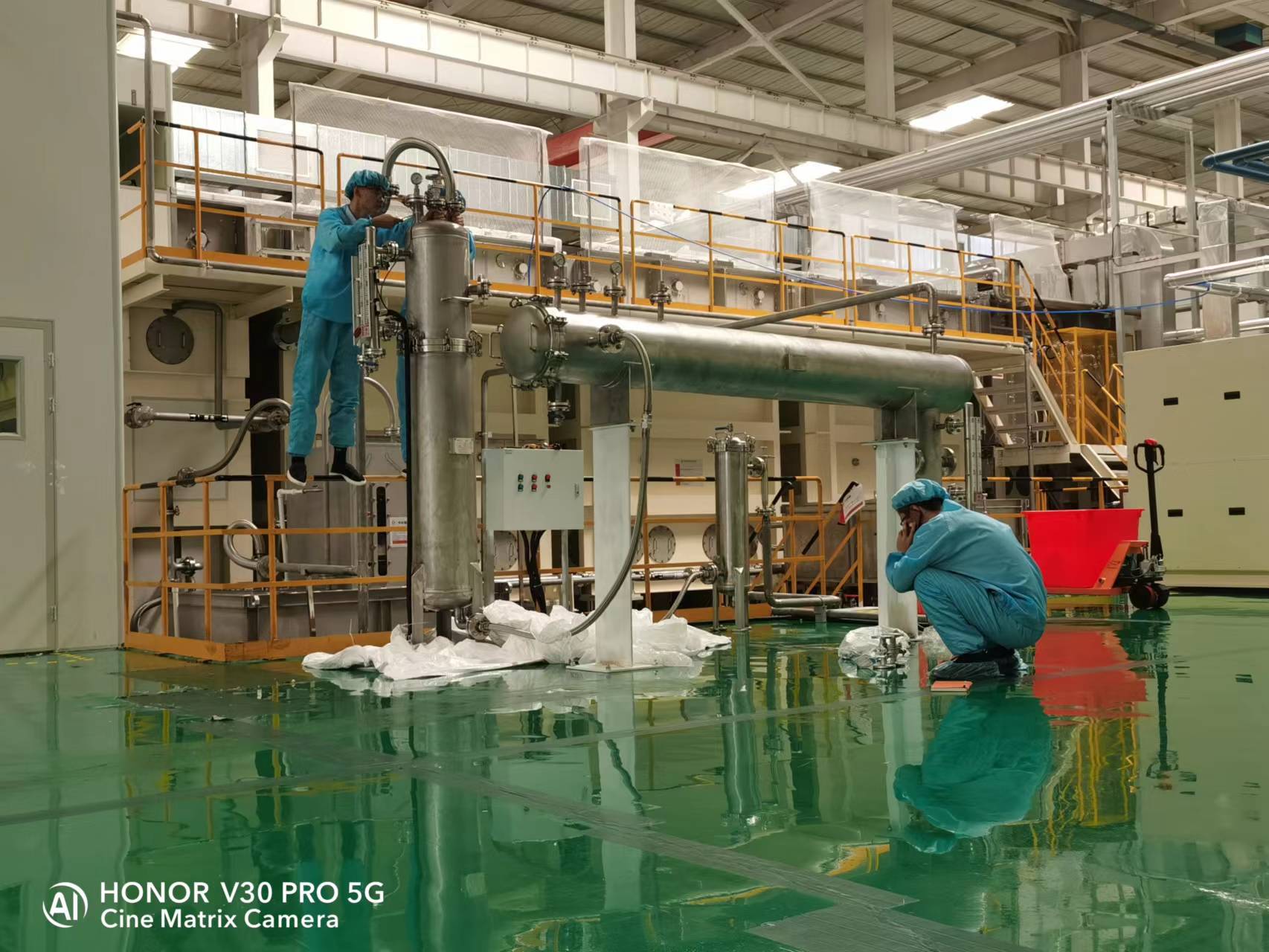 內(nèi)蒙分離器設(shè)備磁翻板液位計安裝調(diào)試