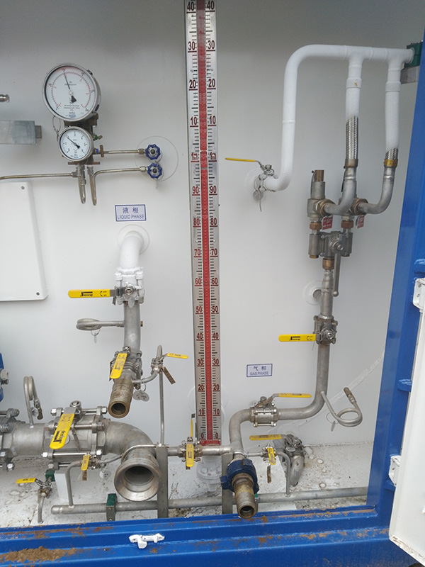 相遠(yuǎn)科技用特殊設(shè)計(jì)滿足用戶苛刻要求，超低溫磁翻板液位計(jì)投入運(yùn)營