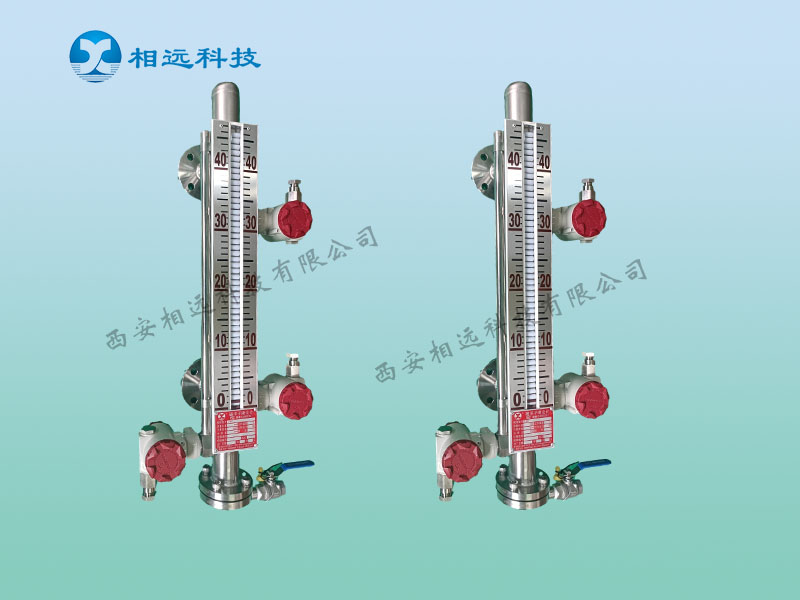 防爆報(bào)警遠(yuǎn)傳磁翻板液位計(jì) 防爆報(bào)警遠(yuǎn)傳磁翻板液位計(jì)