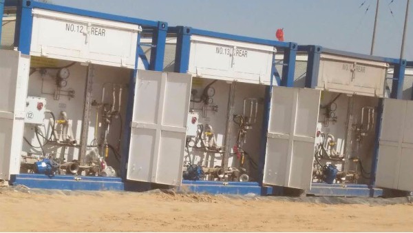 2019年4月長(zhǎng)慶油田30套磁翻板液位計(jì)安裝調(diào)試